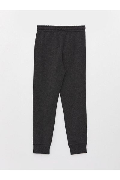 LC Waikiki Pantaloni de sport LCW Kids Anthracite Melange pentru băiat, cu talie elastică