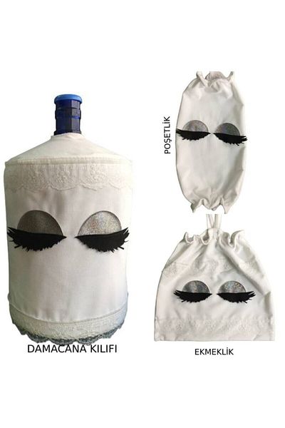 Nisahometeks Bottle Case-bread Holder-bag Holder Set of 3
