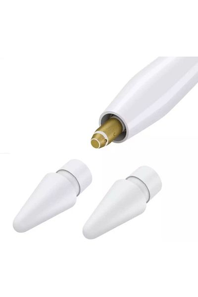 Sjâlsfrânde Apple Pencil Pen Tip 1 and 2 Generation Spare Tip 2 Pieces Silicone