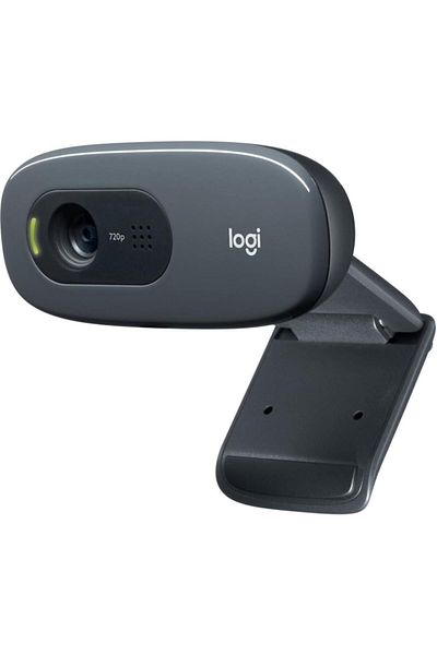 logitech C270 Hd 720P Webcam with Microphone - Black