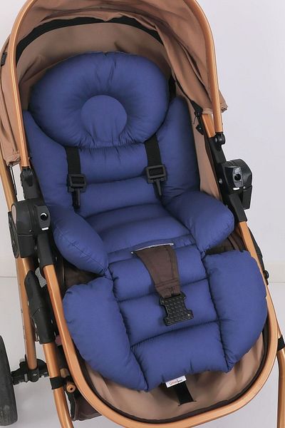 Umaybebek Orthopedic Baby Stroller Cushion with Waist Support, Cotton Fabric - Original Product