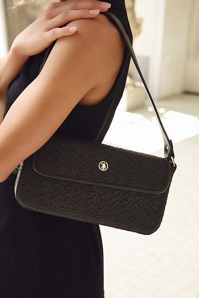 U.S. Polo Assn. Us23654 Model Black Women's Shoulder Bag