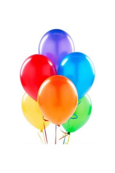 nistabolje 50 Colorful Balloons Party for Birthday and Special Occasions - Mixed Colors
