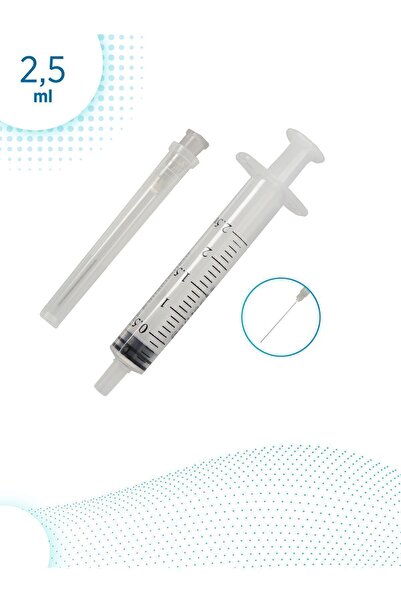 Genject 2,5CC 3P 27G 40mm DENTAL ŞIRINGA ( 250 adet )