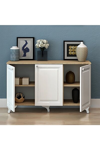 Fly Mobilya Kahverengi Rosalie Çok Amaçlı Dolap