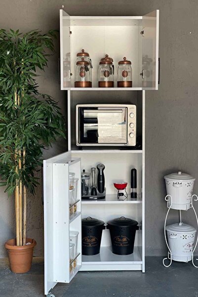 Avmpark Fırınlı Erzak Dolabı Beyaz