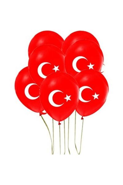 Janissary 30 Red-white Balloons for Indoor, Decoration, Birthday PartyCreate Your Own Concept