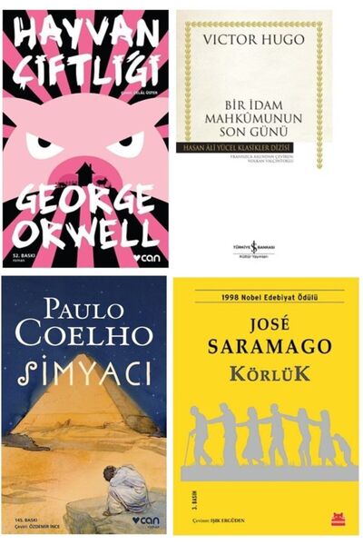 TÜRKİYE İŞ BANKASI KÜLTÜR YAYINLARI Bir Idam Mahkumunun Son Günü & Hayvan Çif...