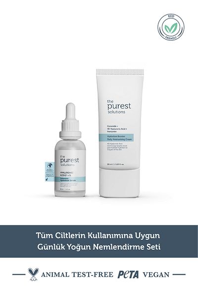The Purest Solutions Καθημερινό σετ έντονης ενυδάτωσης κατάλληλο για χρήση σε όλα τα δέρματα