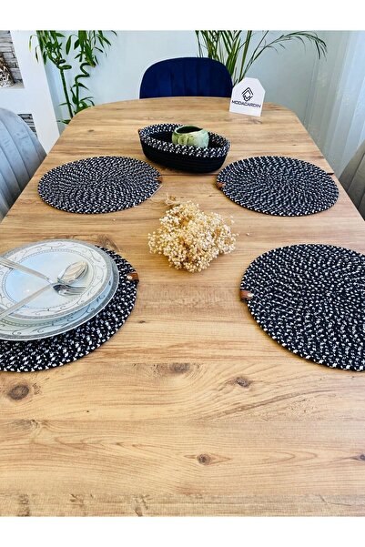 JÜTEX HOME Set de 5 bucăți din răchită din iută americană