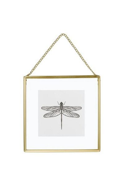 IKEA Lerboda Colorful Frame, Gold Color, 20X25 cm