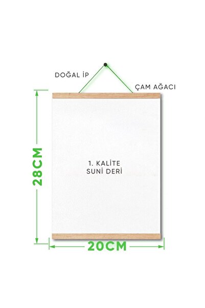 Begoloni Stone Decor Tablou Camera Copiilor Animale Drăguțe - Tablou din piele din 3 piese 20x28cm