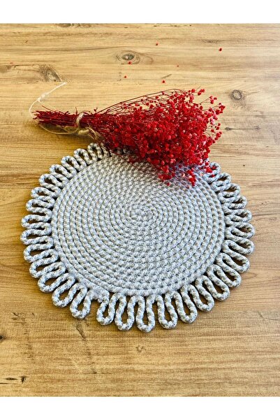 JÜTEX HOME Placă de paie din iută de serviciu american