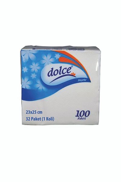 Dolce 100 Pieces Napkin 32 Packs 23x25 (1 BOX)