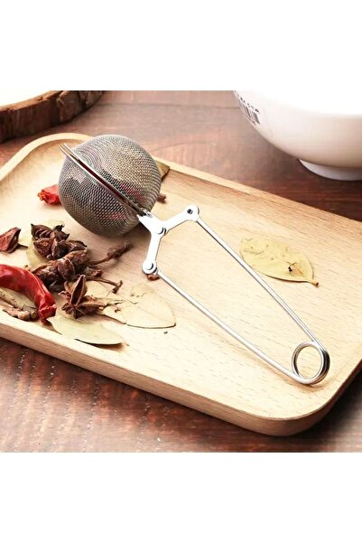 Mahmood Tea Stainless Steel Herbal Tea Infuser Tea Strainer with Tongs Stainless Steel Tea Strainer Tr