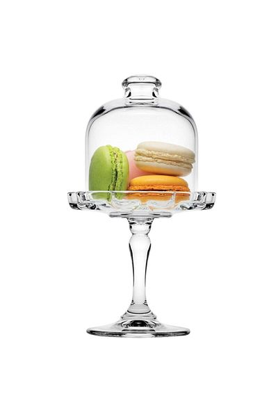 Paşabahçe Midi Patisserie Footed Bell Jar 19.8 Cm