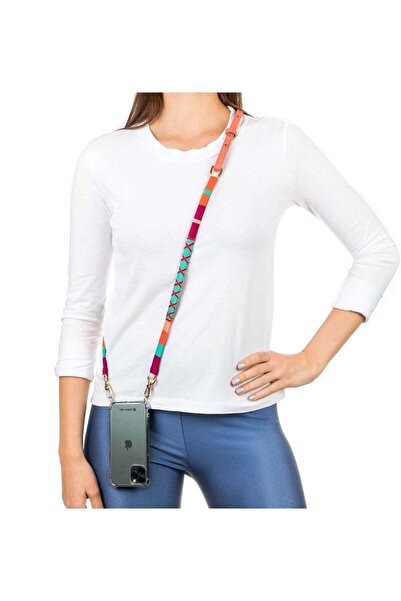 Happy-Nes Dawn Ayarlanabilir Askılı Telefon Kılıfı Iphone 14 Plus Uyumlu