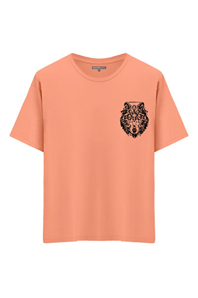 Mounte Bianca Unisex vuk - Oversize kroj T-shirt