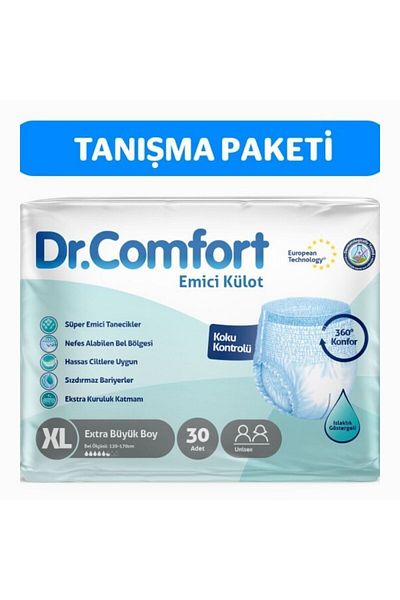 Dr.Comfort Size XL 30 Pieces Absorbent Panties