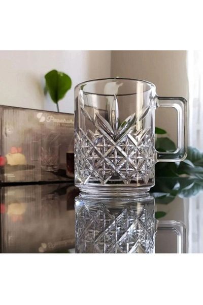 Paşabahçe Timeless Glass with Handle 4 PIECES 250 CC