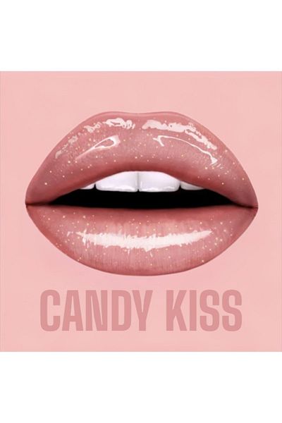 EDA LUXURY BEAUTY Candy Kiss - Pink, Glitter and Shiny Vegan Diamond Shine Lipstick