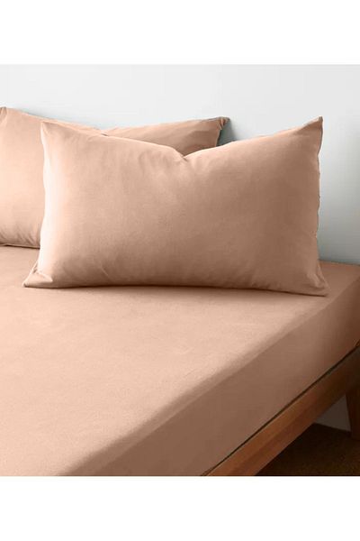 Sabia Organic 100% Cotton - Double Height Elastic Sheet Set 160X200Cm 37cm 62 Wires