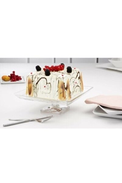 Paşabahçe Madlen Footed Presentation Plate 96877