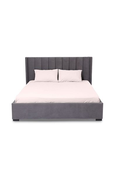 Sabia Organic 100% Cotton 240X260Cm Double Flat Sheet Set 62 Wire (155 Tc)