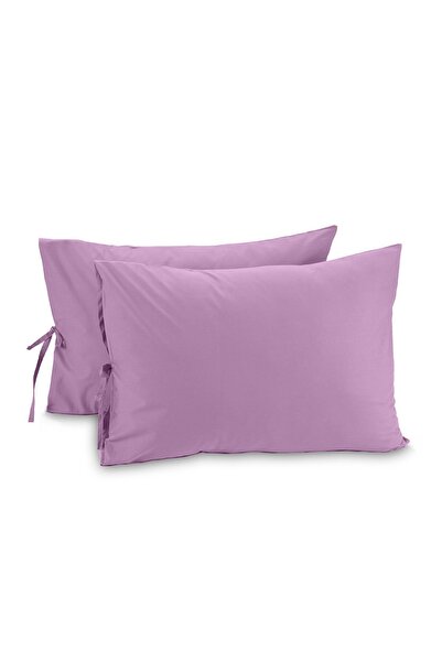 Sabia bumbac 100% 62 fire (155 TC) 50x70 cm Set de fete de pernă cu șireturi