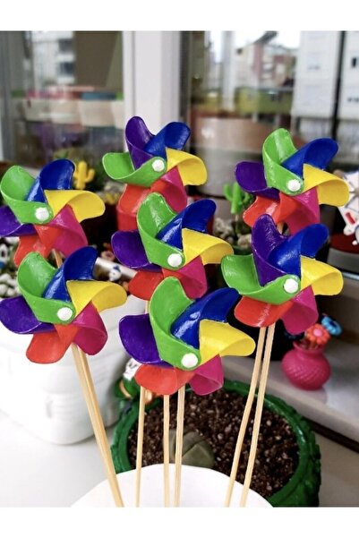 Gardenia Art Hobi 6 Adet Rüzgar Gülü Saksı Süsü