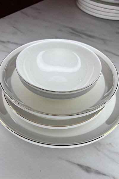 Neva N4789 Amber Classic Elegans 56 Parça 12 Kişilik Yemek Takımı