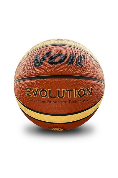 Voit Evolution N7 Basketball Ball and Inflator Pump - 10 Pcs Gift Set