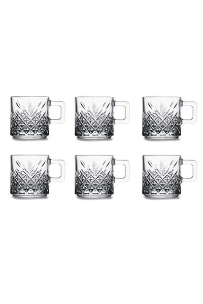Paşabahçe 55452 Timeles 6-Piece Tea-Coffee Cup 195 cc