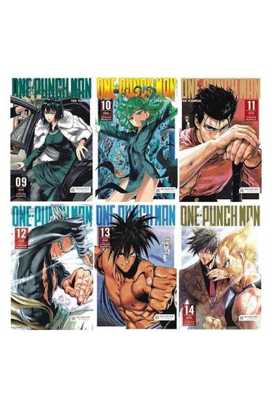 Akıl Çelen Kitaplar One-punch Man 9-10-11-12-13-14. Ciltler Manga Seti