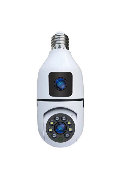 Coverzone Kablosuz Güvenlik Kamerası 2MP + 2MP Çift Lensli Otomatik Takip Pan...