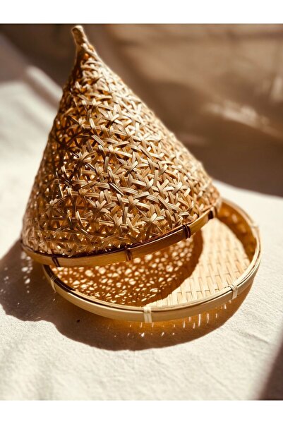 Lo Fi House Pampas bambu Saklama Kabı