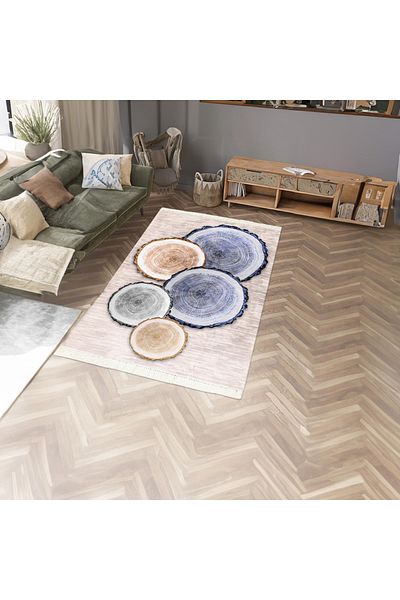 In House Mayorca | Luxurious Rectangular Decorative Carpet, Multicolour