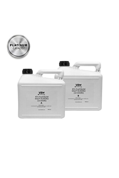 VRM VernikRecineMarketi RTV-2 Platinum Kalıp Silikonu (10 Shore) 10 Kg