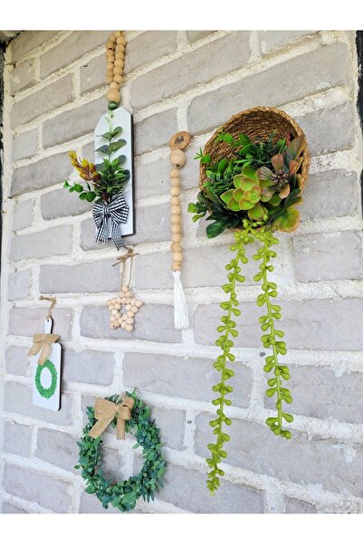 rosfloa rf 6 Parça İskandinav Balkon Dekorasyon Seti, Mutfak, Kahve Köşesi, D...