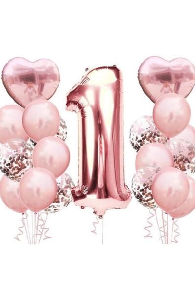 Öztürkpartievi 1 Yaş Doğum Günü Balon Seti