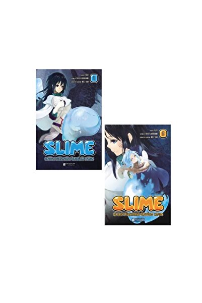 Akıl Çelen Kitaplar Slime Olarak Reenkarne Olduğum Zaman 1-2. Ciltler Manga Seti