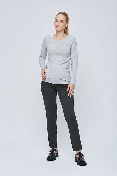 Motherway Maternity Winter Anthracite Work Pants - Waist Adjustable