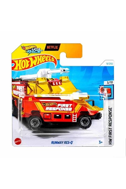 HOT WHEELS Runway Res-Q - الاستجابة الأولى لـ HW