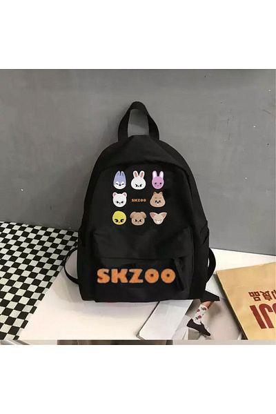 Köstebek Σακίδιο πλάτης Stray Kids Skzoo Black School