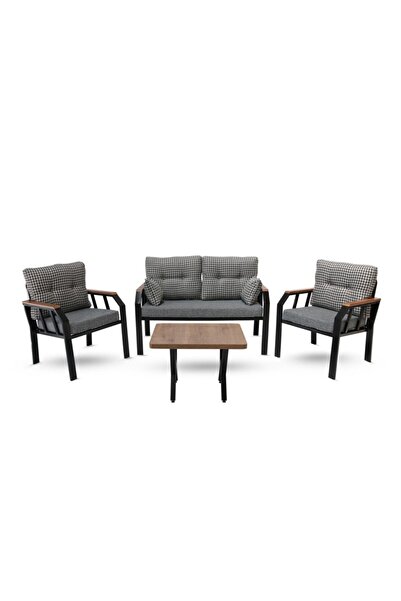 Tu Tienda Nergiz 2 1 1 Sehpa Bahçe Balkon Mobilyası,kazayağı