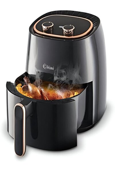 Kiwi Kaf-5535 Air Fryer 5 Lt - Oil-Free Black Fryer