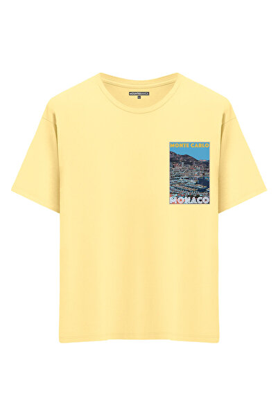 Mounte Bianca Unisex Monako - Oversize kroj T-shirt