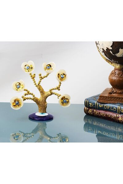 e-life shop Feng Shui Nazar Boncuğu Çiçeği Hayat Ağacı Servet Çakra Şans Ağac...