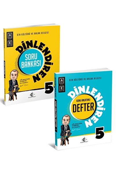 EKERTEST 5 Sınıf Dinlendiren Defter Ve Soru Bankası Set 2 Kitap  İzzet Eker