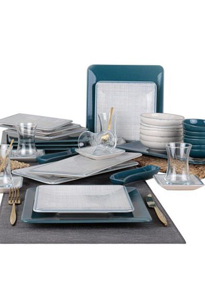GULHANILE Siera 41 Piece Breakfast Set for 6 People